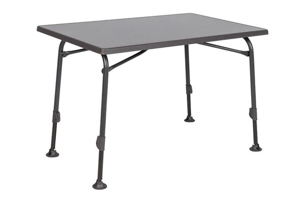 Westfield Aircolite 115 Blackedition campingbord, 115 x 70 cm. Grå.