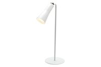 Multi funktions lampe. Både bordlampe og væglampe. Modellen er hvid.