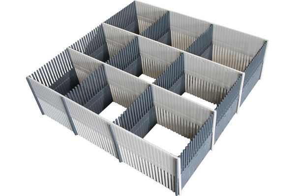 Purvario system maxxi. Ekstra store skillerum til køleskabet.