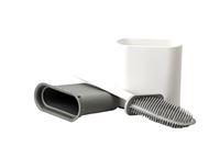 Toiletbørste med silicone børstehoved
