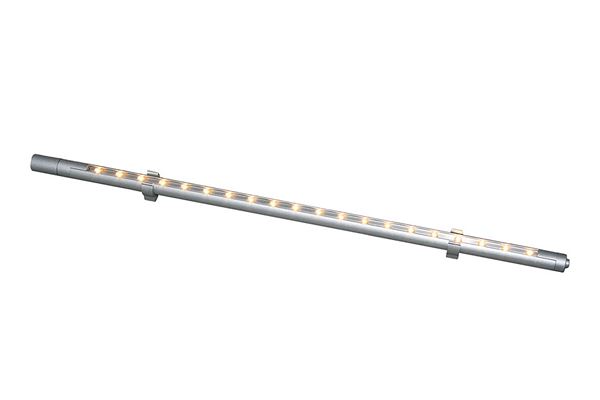 Belysningsskinne med LED 18 cm. med kontakt, drejbar