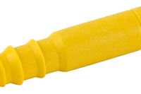 Slangestop, 12mm, "UniQuick"  gul 