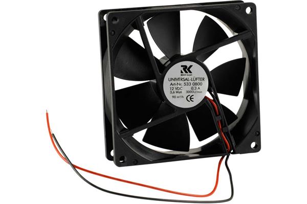 Ventilator, universal 12V