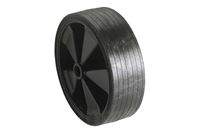 Hjul med plastfælg 215 x70 mm