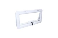 Serviceklap 840 x 345 mm hvid 
