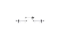 Skinne og holder til 3.cykel caravan superb