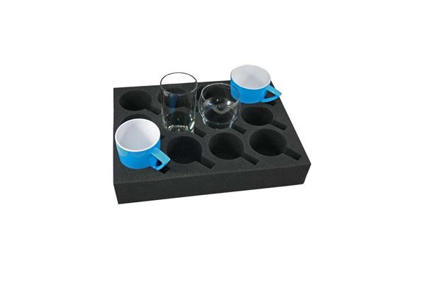 Glasholder til 12 glas og kopper