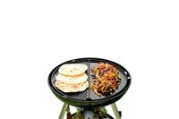 Grillplade "Cadac split flat / ribbed" anvendes med cadac carri chef 2