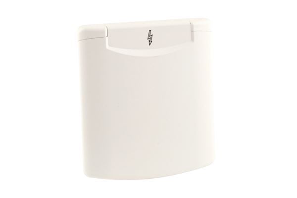 Strømindtag "ABL" CEE 17 3-pol Hvid (RAL9010)
