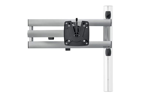 Vægbeslag til fladskærm SKY 11N. Med quick release og 2 led.