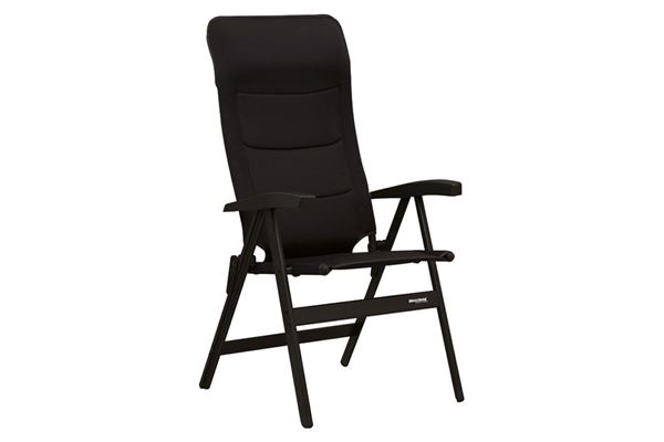 Westfield Noblesse Deluxe Blackline campingstol, Avantgarde-serie. Sort.