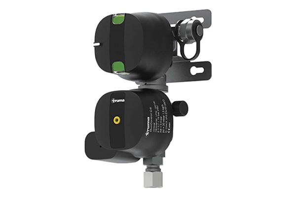 Truma DuoControl CS gasregulator - vertikal montage