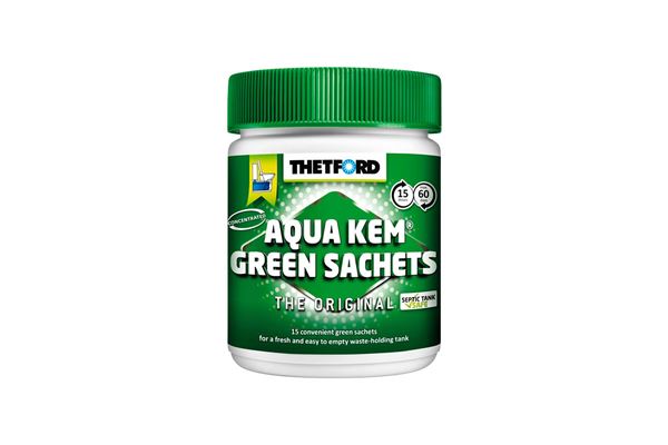 Aqua Kem Green Sachets 6 stk. Til bundtanken.