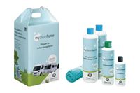 Mycleanhome plejesæt til udvendig/indvendig rengøring af campingvogn.