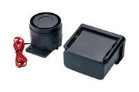 Avara sirene med batteri og driver.