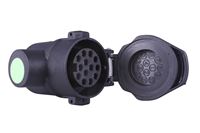 Adapter - fra 7 polet Hella bil til 13 polet Jäger campingvogn