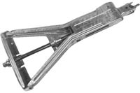 AL-KO støtteben, stabilform, galvaniseret L 60 cm