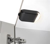 Batteridrevet LED garderobelampe.