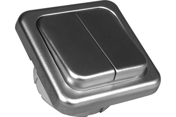 Dobbelt vippekontakt 230 V