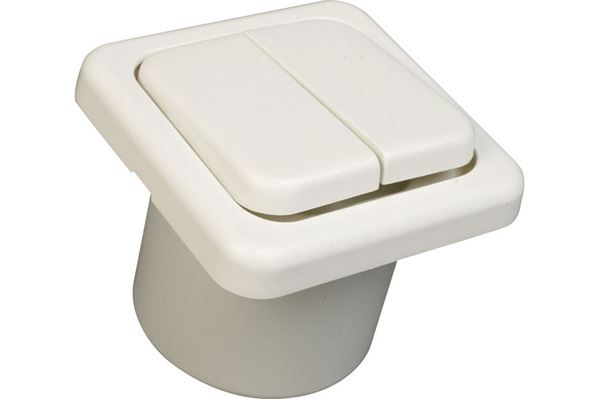 Dobbelt vippekontakt 230 V