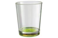 Drikkeglas med antislip 30 cl, 2-pak. Grøn bund.