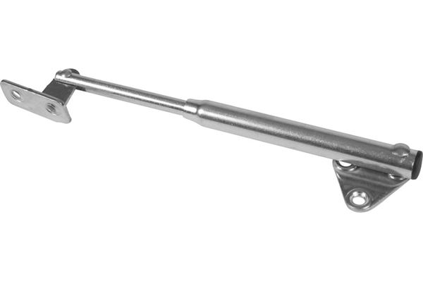 Fjederdæmper til overskab, krom, L 140 mm