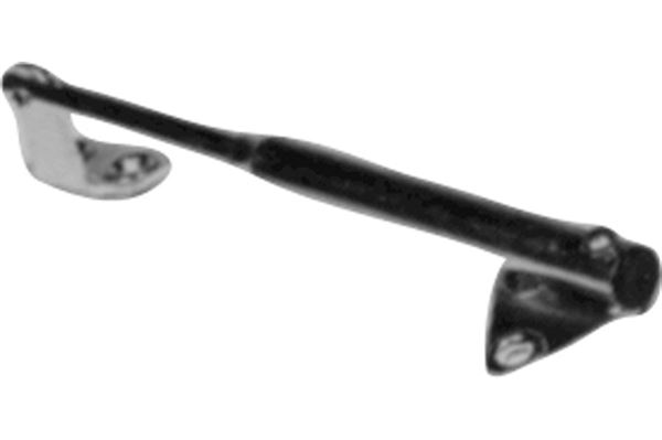 Fjederdæmper til overskab, krom, L 260 mm