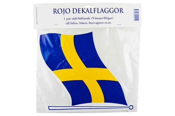 Flag “SE”, sæt a´ 2 stk, small.