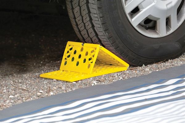 Foldbar stopklods, Tractor.