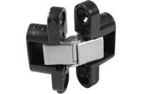 Hængsel til køkkenklap, 8 x 32 mm, sort