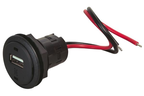 Indbygningsstikdåse USB