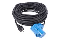 Kabel 3 x 2,5 mm2 - CEE 17 vinkel og Schuko han