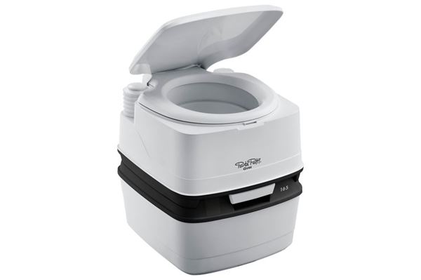 Kemisk toilet - Porta Potti Qube 165, gråt