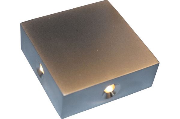 Kvadratisk lampe 45 x 45 mm - 4 LED