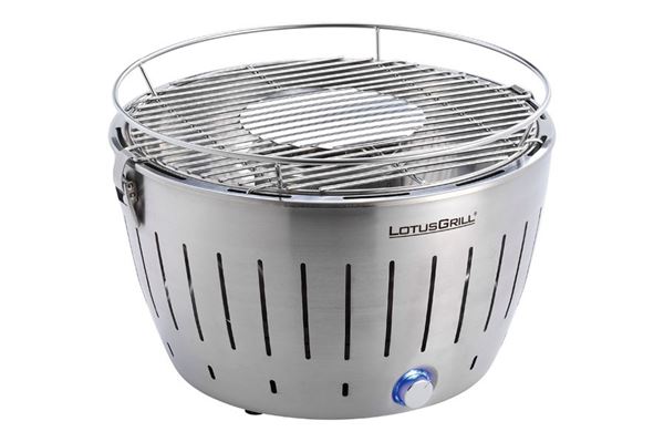 Lotus Grill - nu også i rustfrit stål
