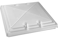 Løs taglugetop med hvide beslag til art. nr. 7453110 og 7454070