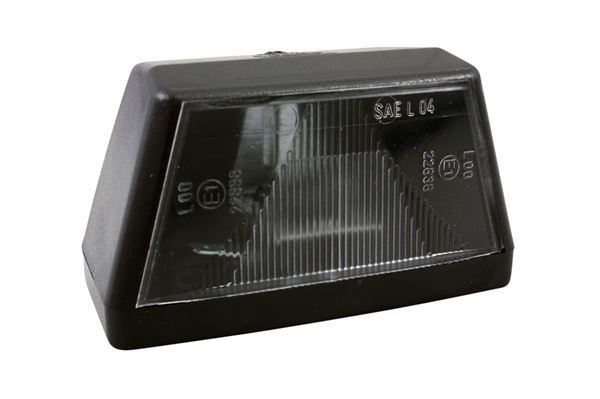 Nummerpladelygte Jokon K 415, sort, H 50 x L 90 x D 60 mm