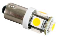 Pære med 5 LED - 1 watt