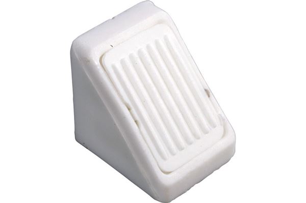 Samleklods med låg, hvid
