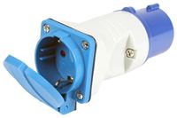 Schuko adapter hun / CEE 17 hanstik