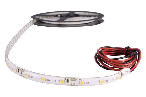 Selvklæbende LED bånd med kabel