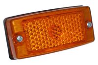 Sidemarkeringslygte Hella, gul, 120 x 58 mm