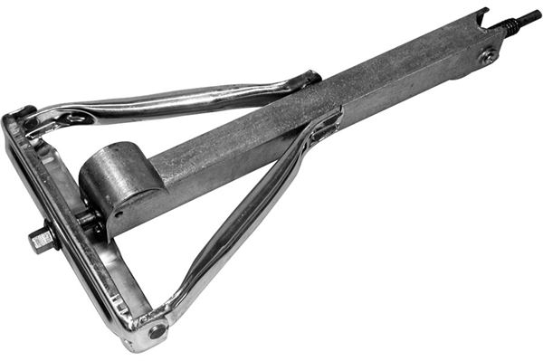Støtteben BPV, galvaniseret L 53 cm - ekstra kraftig model