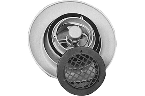 Tagventil med ventilator, 12 V