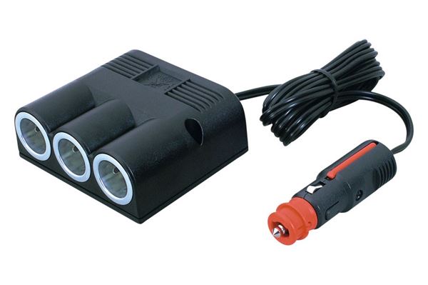 Tripplestik 16 A - 12 V / 24 V