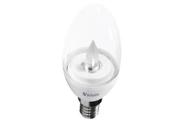 Verbatim LED VxRGB Natural Vision Candle, E14 fatning, 2,5 W