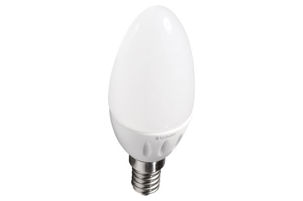 Verbatim LED-kertepære, matteret, E14 fatning, 4,5 W