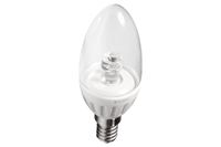 Verbatim LED-kertepære, transparant, E14 fatning, 3,8 W