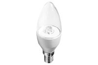 Verbatim LED-kertepære, transparent, E14 fatning, 3,7 W