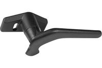 Vinduesvrider, plast, sort, hulafstand 20 mm